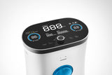 portable oxygen concentrator display