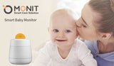 mom and baby using monit smart baby monitor