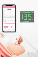 at-home fetal heart rate monitor video