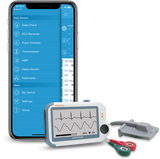 vital signs monitor with smartphone